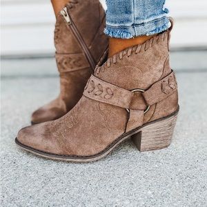 Western style booties